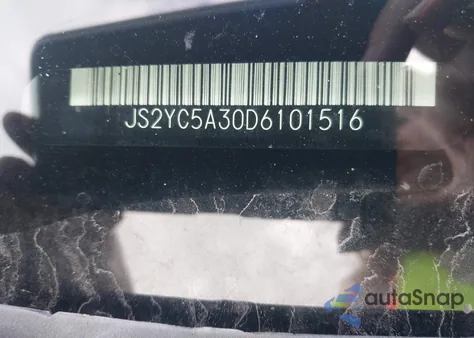 2013 Suzuki Sx4 Le/Le Popular z USA, uszkodzony, nr VIN JS2YC5A30D6101516